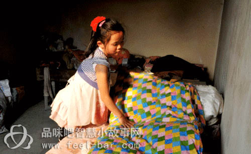 11歲微笑妹妹陳禮燕照顧病重父撐起一個(gè)家-平凡人不平凡的故事_平凡人感人小故事